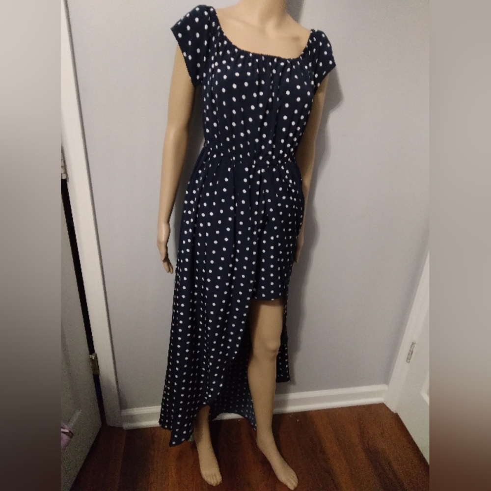 One piece jumpsuit with polka-dot